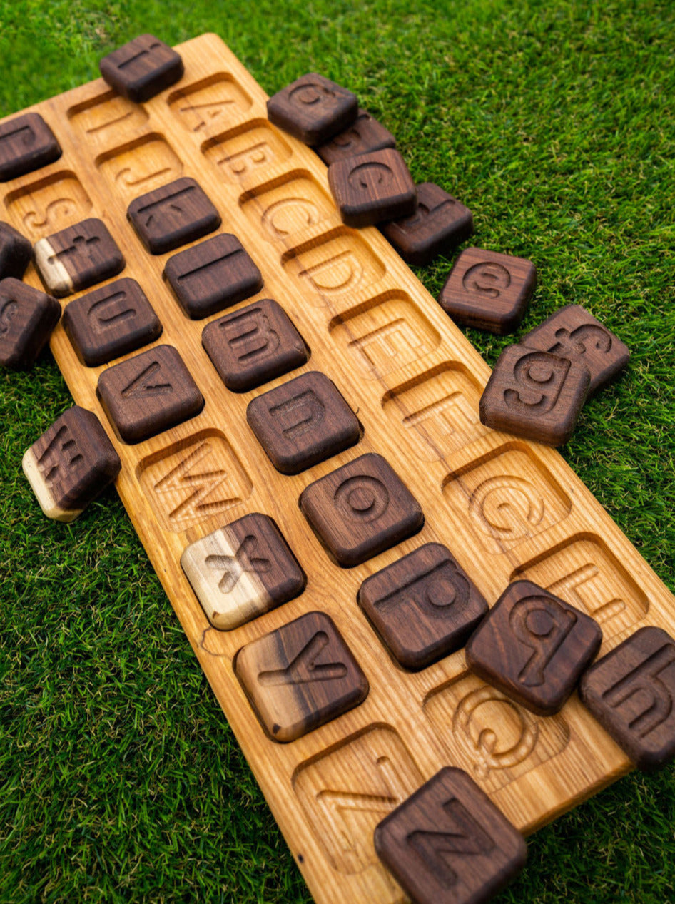 Alphabet Tile Board